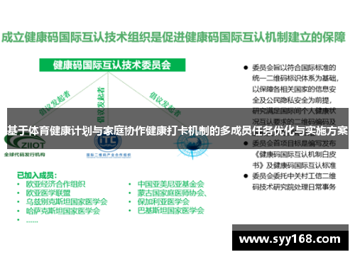 基于体育健康计划与家庭协作健康打卡机制的多成员任务优化与实施方案